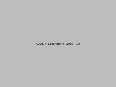 Enganches económicos para AUDI A4 Sedan(B8 (01/2020 - ...))